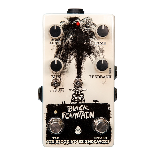 Old Blood Noise Endeavors Black Fountain Delay V3 + Tap Tempo