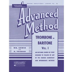 Rubank Advanced Method - Trombone or Baritone, Vol. 1