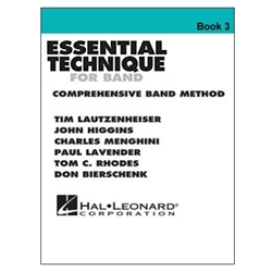 Essential Technique For Band Book 3 Percussion
