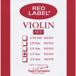 Super Sensative Red Label Violin Stings