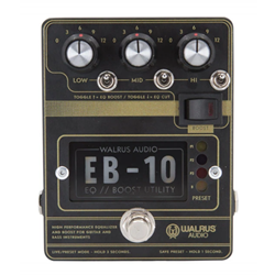 Walrus EB-10 Preamp // EQ // Boost