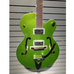 G6120T-HR Brian Setzer Signature Hot Rod Hollow Body with Bigsby®, Rosewood Fingerboard, Extreme Coolant Green Sparkle